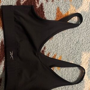 Reebok Black Sports Bra